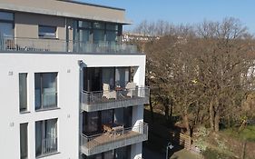 DünenResort in Binz, strandnahe und moderne FeWo mit Balkon und mit Meerblick,